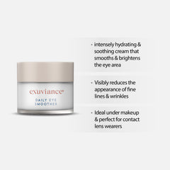 Euviance, Exuviance Daily Eye Smoother, Reduces fine lines and wrinkles
