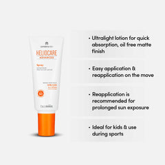 Heliocare Advanced Spray, Sun Protection, Topical Sunscreen