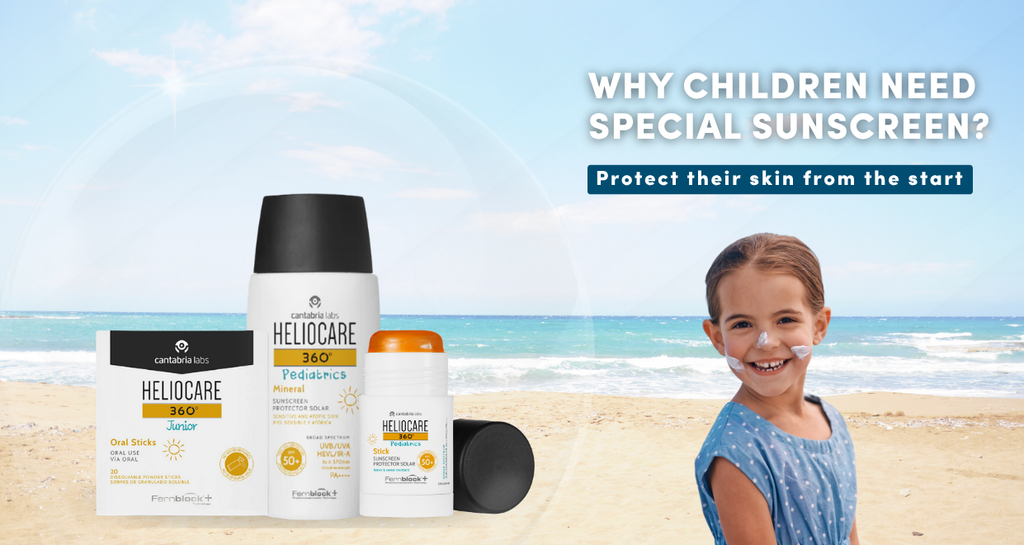 Why Children Need Special Sunscreen?