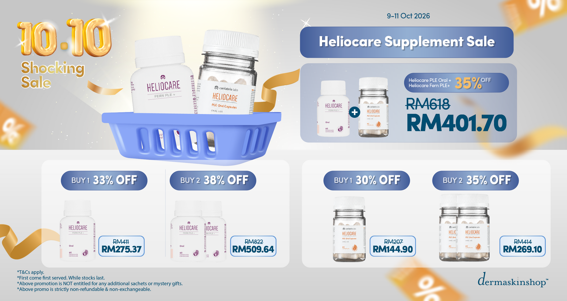 10.10 Supplement Sale