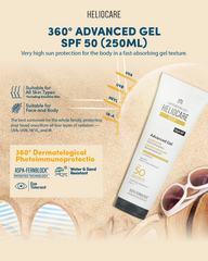 Heliocare 360º Advanced Gel | 100ml  & 250ml