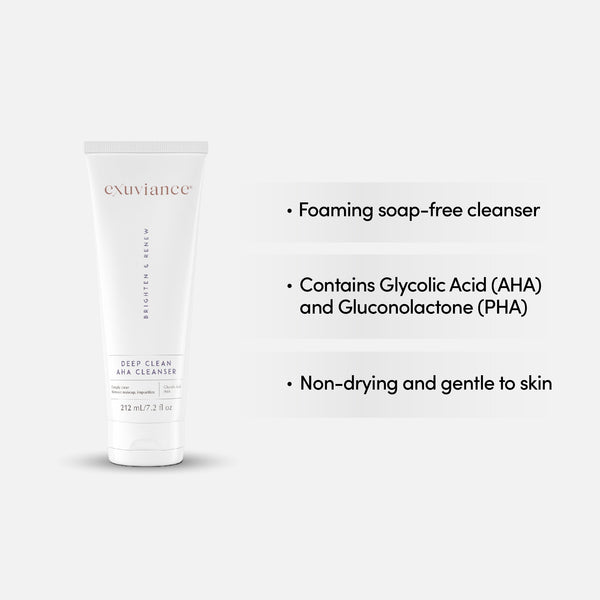 Benefits of Purifying Cleansing Gel / Exuviance-R Deep Clean AHA Cleanser