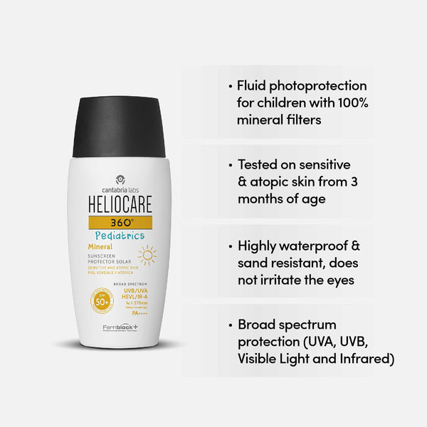 Heliocare 360º Pediatrics Mineral SPF 50+ | 50ml