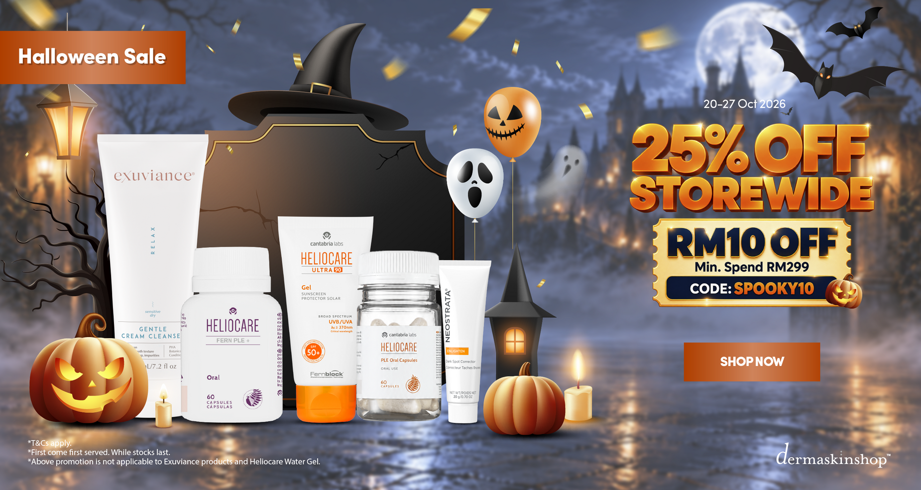 10.10Spooky Sale