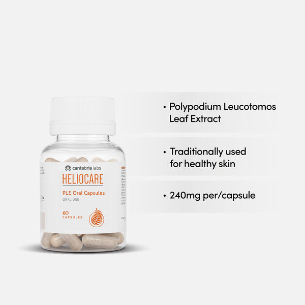 Heliocare PLE Oral, Heliocare, Sunscreen, Sunblock, Eatable Sunblock