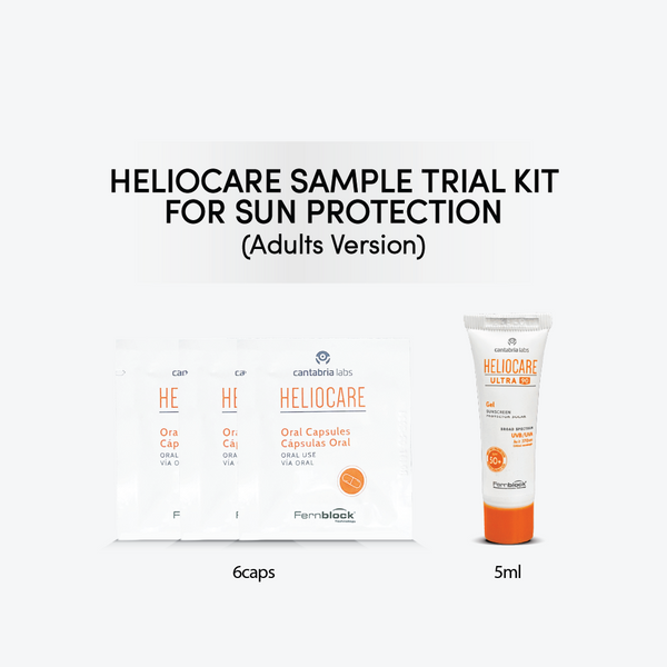 Heliocare Sample Trial Kit For Sun Protection (For Adult)