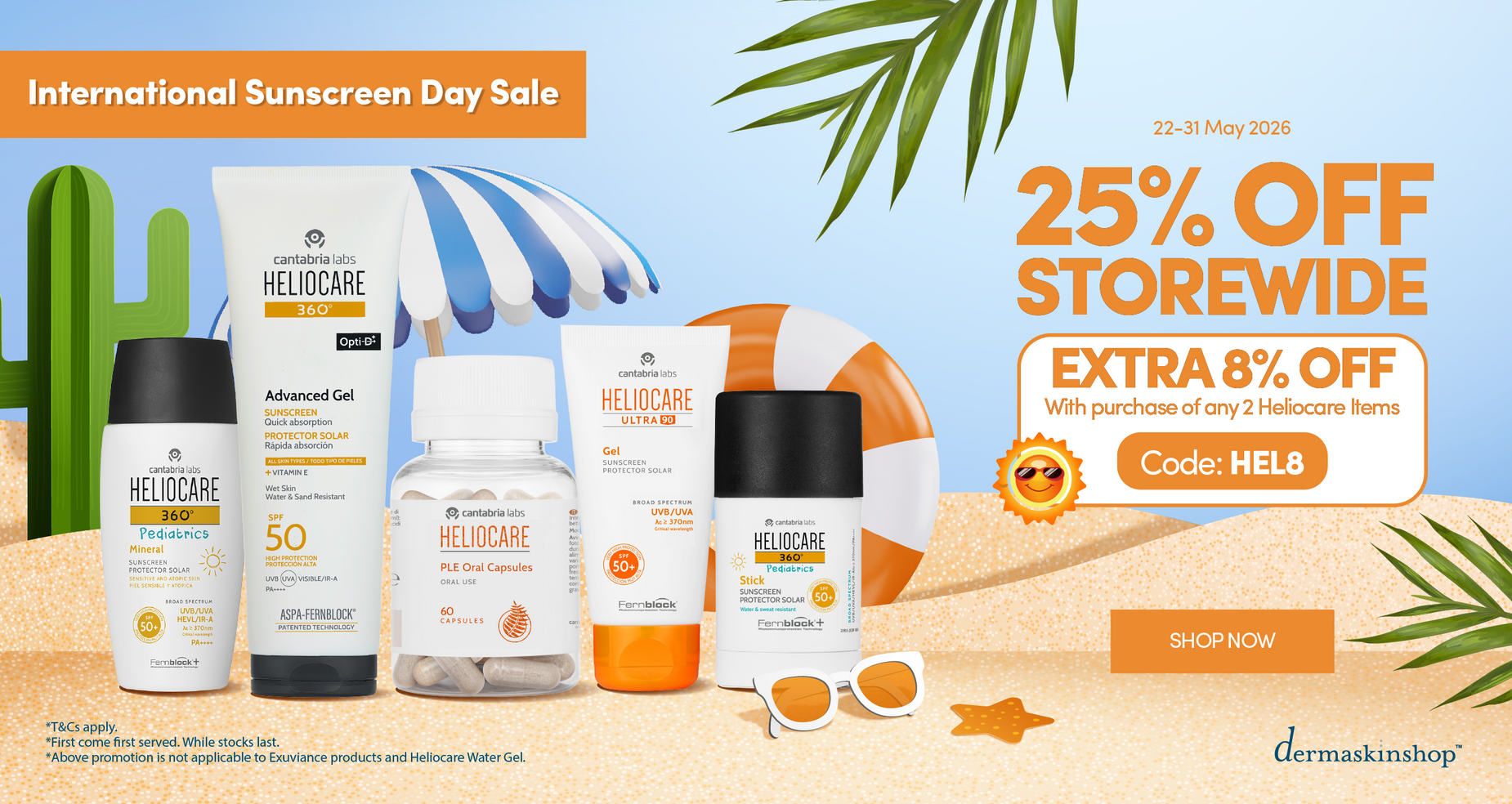 International Sunscreen Day Sale