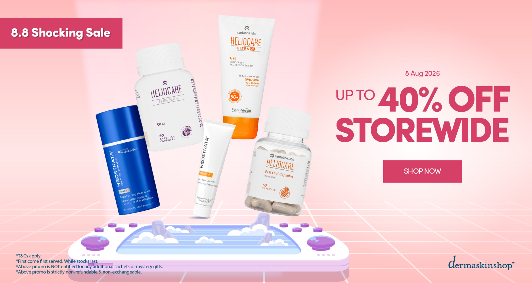 8.8 Shocking Sale