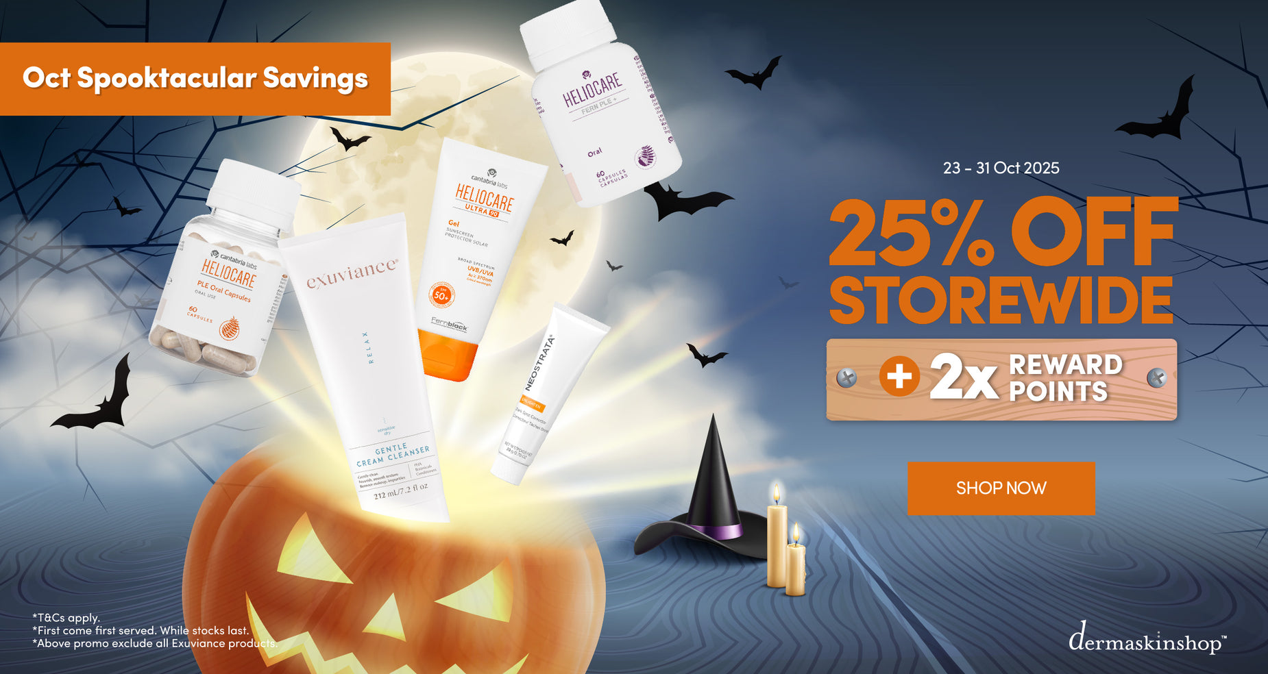 Oct Spooktacular Sale