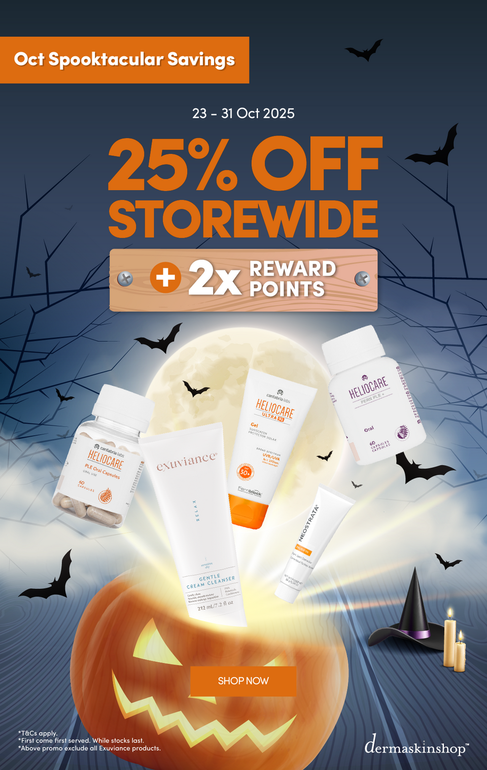 Oct Spooktacular Sale