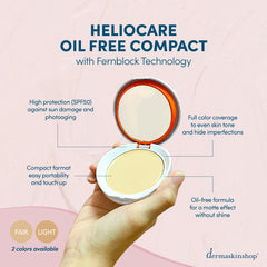 Benefits of Heliocare Oil-Free Compact SPF 50 10g 